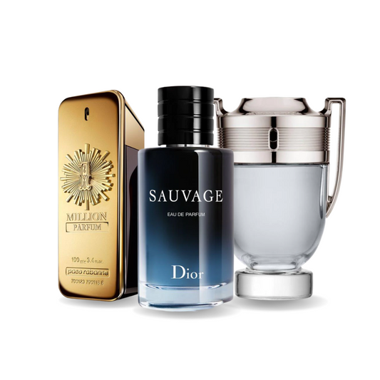 Σετ 3 αρωμάτων ONE MILLION, SAUVAGE και INVICTUS 100 ml