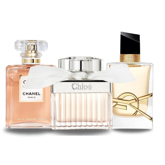 Σετ 3 αρωμάτων COCO MADEMOISELLE, LIBRE και CHLOÉ 100 ml