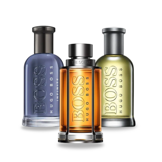 Σετ 3 αρωμάτων BOSS THE SCENT, BOSS BOTTLED και BOTTLED INFINITE 100 ml