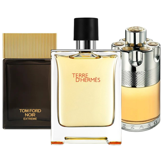 Σετ 3 αρωμάτων – Terre d'Hermès, Azzaro Wanted, Tom Ford Noir Extreme 100ml