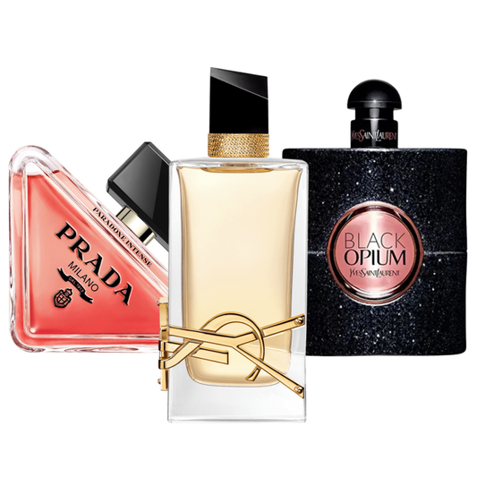 Set 3 αρώματα: Prada Paradox, Black Opium Yves Saint Laurent, Libre 100ml