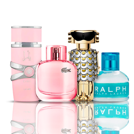 Σετ 4 αρωμάτων – Fame, Yara, Lacoste Sparkling και Ralph Lauren 100 ml